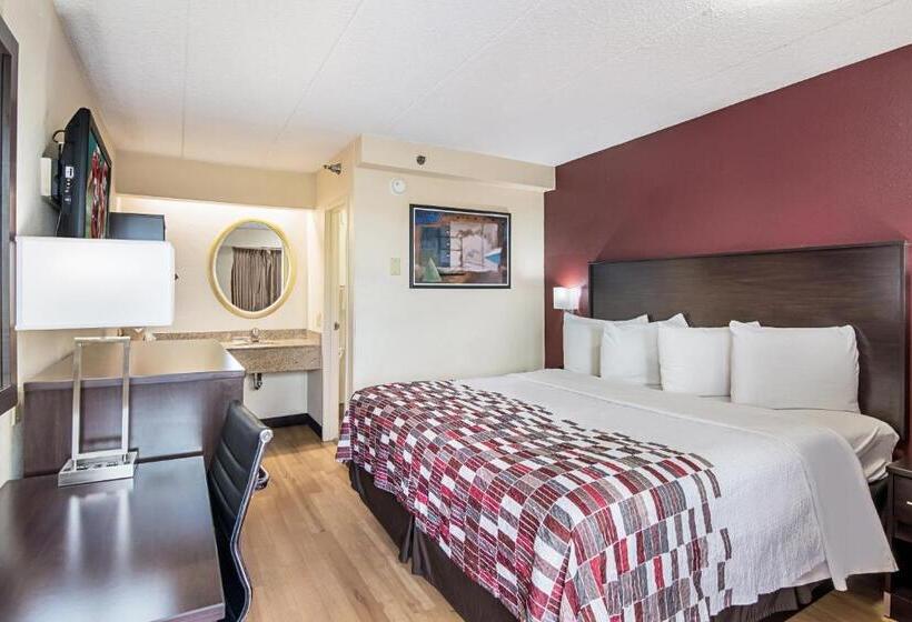 Номер Deluxe Кровать Кинг, Red Roof Inn Hampton Coliseum And Convention Center