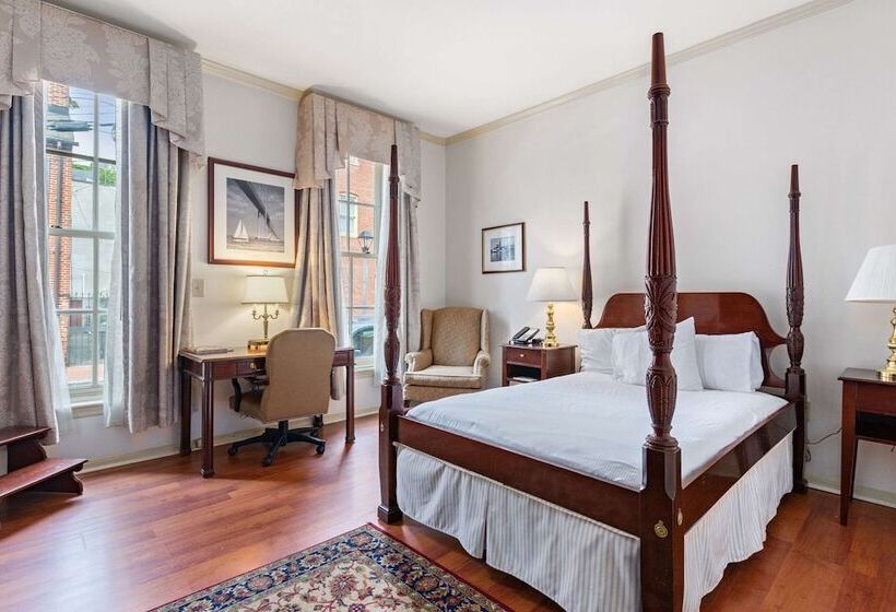 ダブルベッドスタンダードルーム, Admiral Fell Inn Baltimore Harbor, Ascend Hotel Collection
