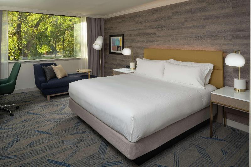 스탠다드 룸 킹사이즈 침대, Hilton Durham Near Duke University