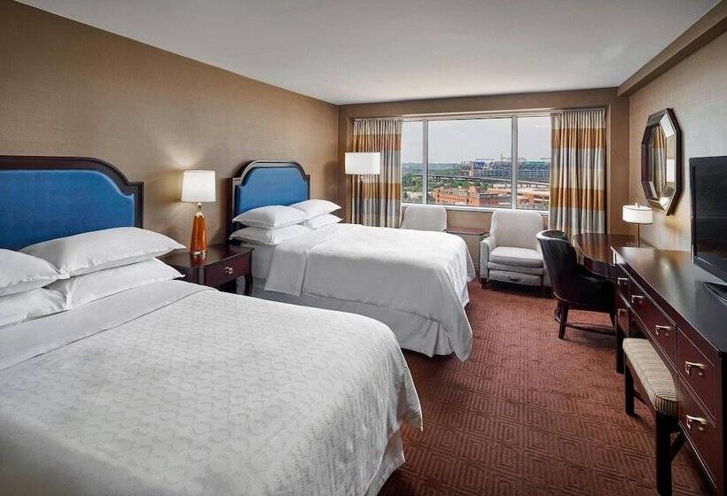 스탠다드 룸 더블 침대 2개, Sheraton Inner Harbor