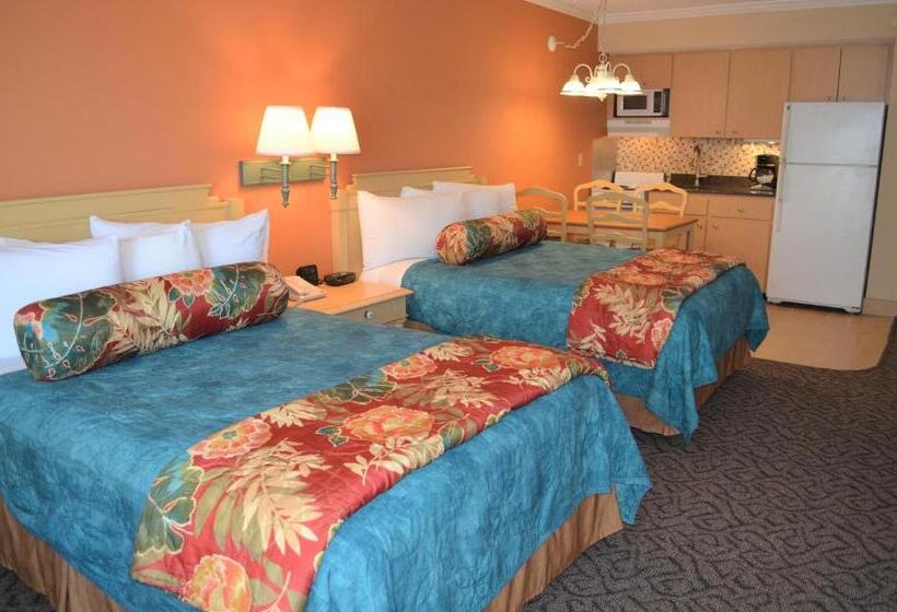 Номер Стандарт 2 Двуспальные Кровати, Sun Viking Lodge  Daytona Beach