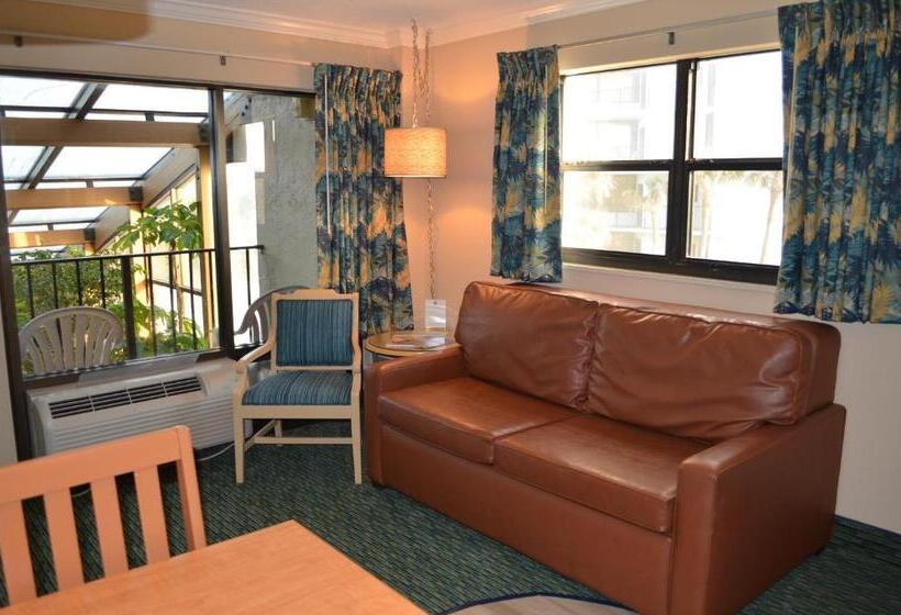 Люкс с Балконом, Sun Viking Lodge  Daytona Beach