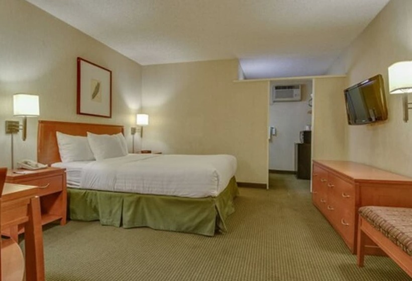 Quarto Estandar Cama Casal, Vagabond Inn Los Angeles At Usc