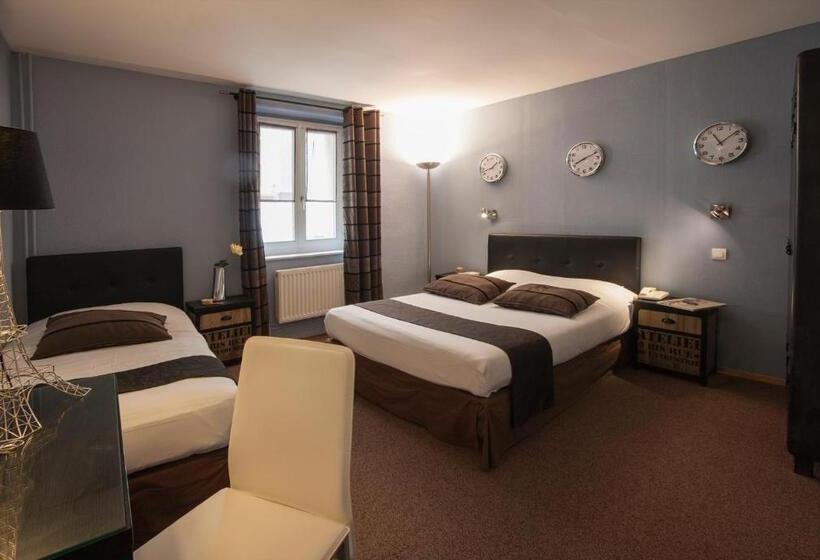 Номер Стандарт Трехместный, Etc...hôtel   Strasbourg Hyper Centre