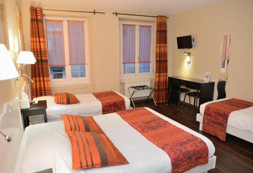 Четырехместный Номер Стандарт, Etc...hôtel   Strasbourg Hyper Centre