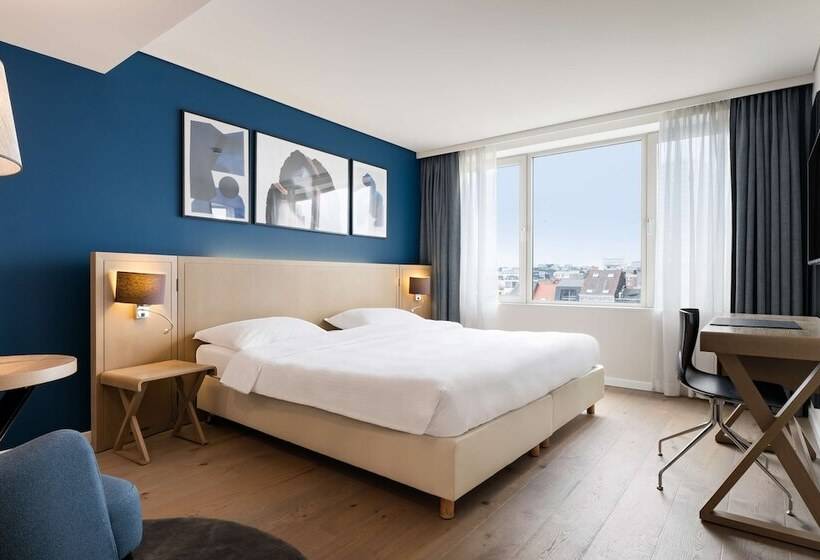 اتاق سوپریور با چشم‌انداز شهر, Park Inn By Radisson Antwerp City Centre