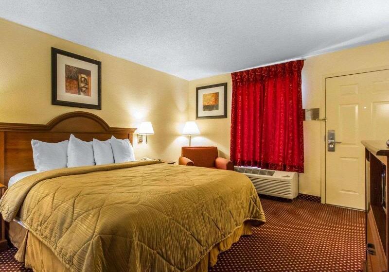 스탠다드 룸 킹사이즈 침대, Quality Inn Oak Grove Fort Campbell