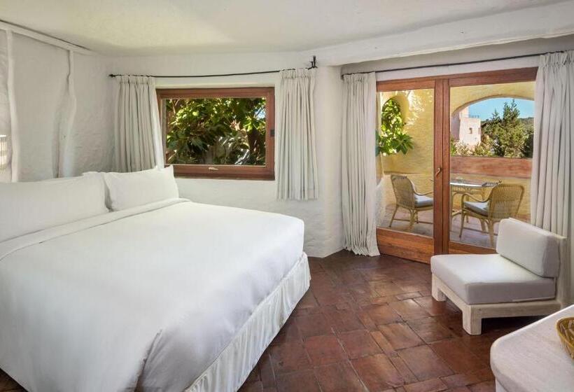 클래식 룸 킹 침대, Cala Di Volpe, A Luxury Collection Hotel, Costa Smeralda