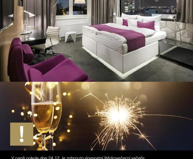 غرفة ديلوكس ثلاثية, Pytloun Grand Hotel Imperial
