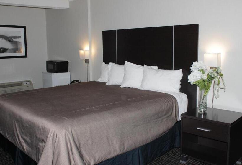 キングサイズベッドのスタンダードルーム, Ramada Plaza By Wyndham Niagara Falls
