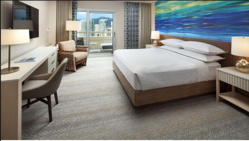 Стандартный Номер Кровать Кинг, Sheraton Waikiki Beach Resort