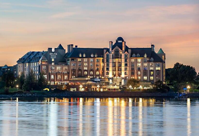 キングサイズベッドのスタンダードルーム, Delta Hotels By Marriott Victoria Ocean Pointe Resort