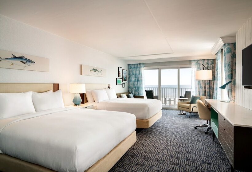 オーシャンビューのプレミアムルーム。, Doubletree By Hilton Ocean City Oceanfront