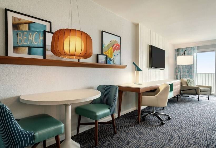 ダブルベッドのベーシックルーム, Doubletree By Hilton Ocean City Oceanfront