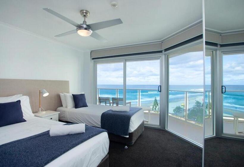 침실 2개 수피리어 아파트, Grosvenor Beachfront Apartments Surfers Paradise