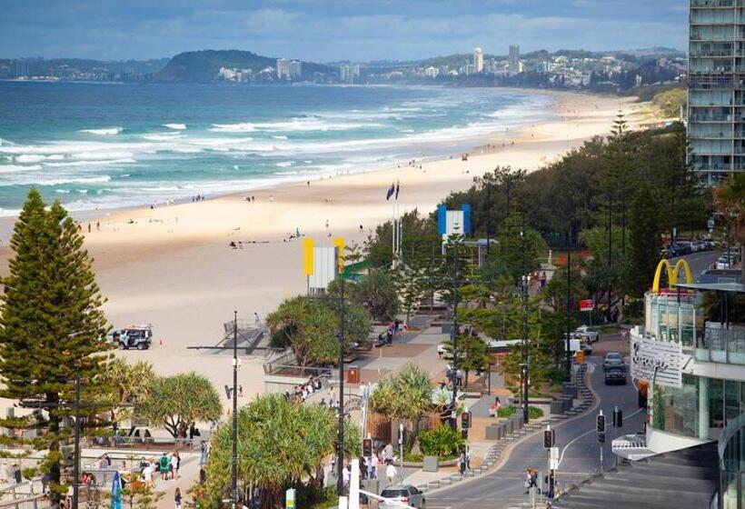 침실 3개 펜트하우스 아파트, Grosvenor Beachfront Apartments Surfers Paradise