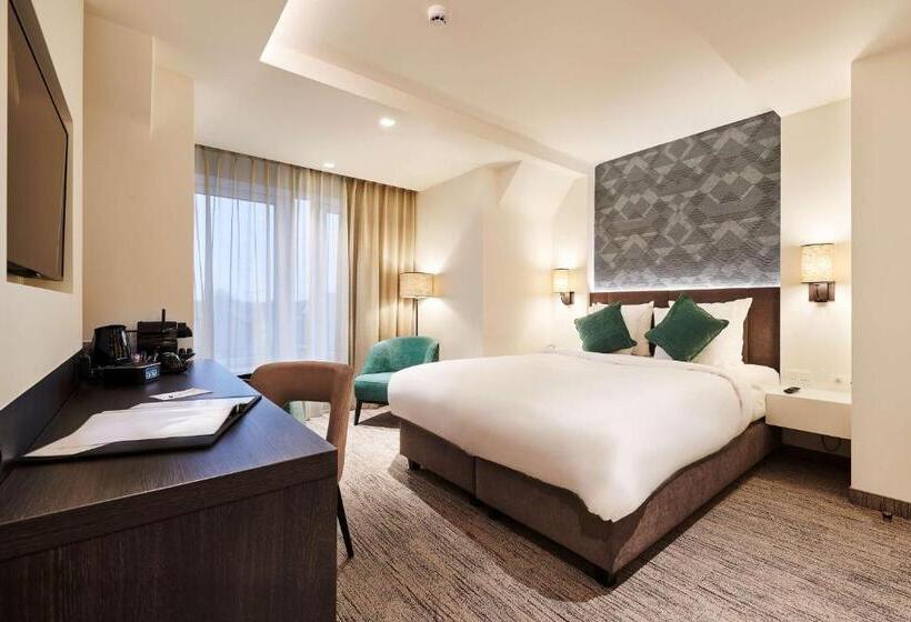 キングサイズベッドのデラックスルーム, Keizershof Hotel Aalst
