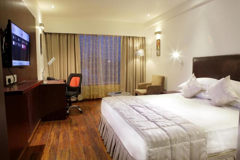 キングサイズベッドのデラックスルーム, Keizershof Hotel Aalst