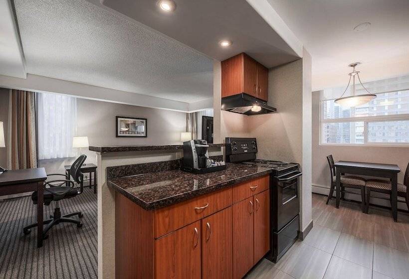 Suíte 2 Dormitórios, Coast Calgary Downtown Hotel & Suites By Apa