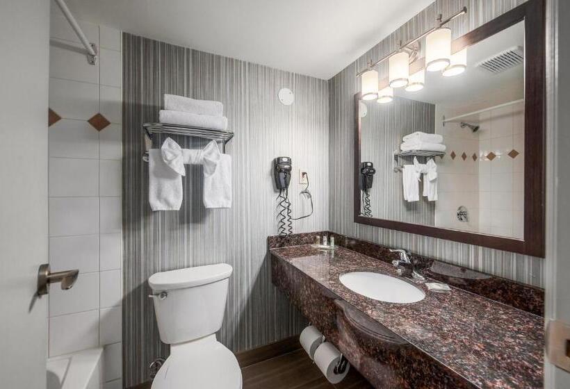 Suíte Cama King, Coast Calgary Downtown Hotel & Suites By Apa