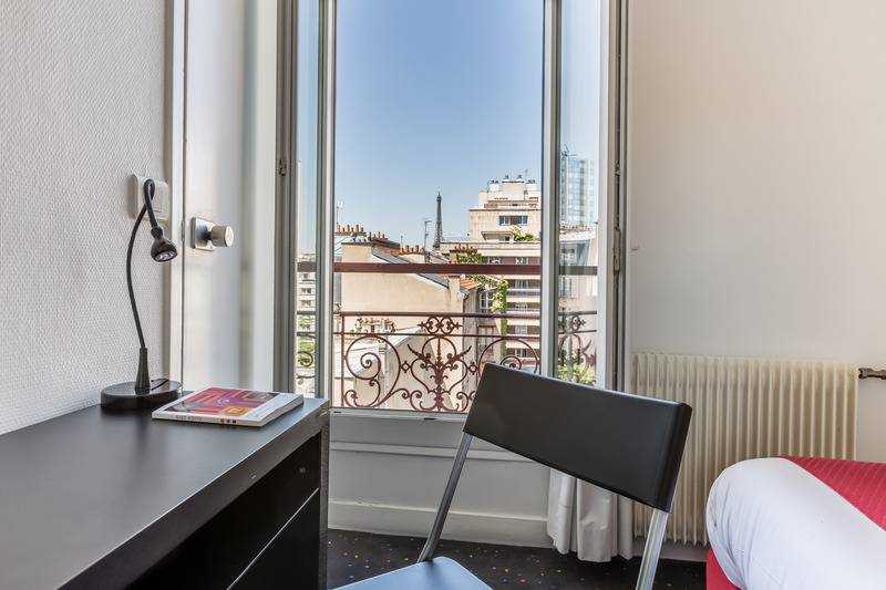 스탠다드 싱글 룸, The Originals City, Hôtel Lecourbe, Paris Tour Eiffel