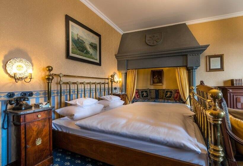 Номер Deluxe, Burghotel Auf Schönburg