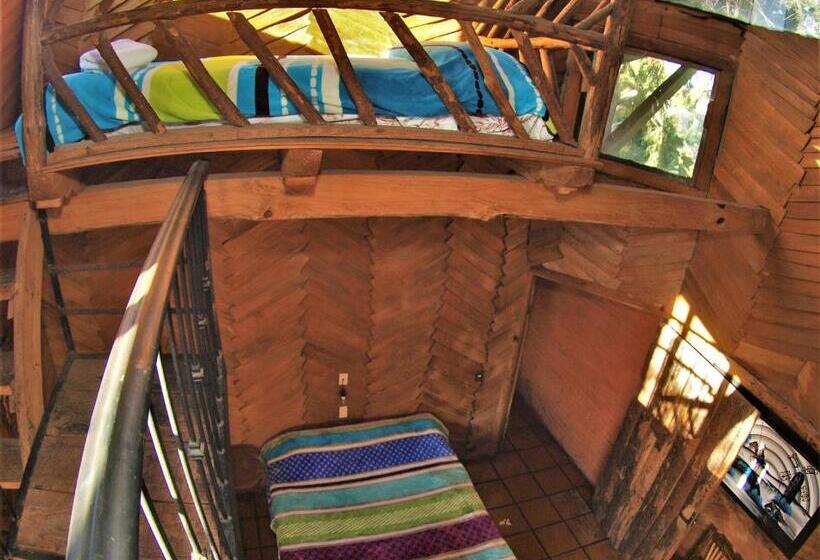Chambre Familiale Vue Jardin, Cabana Los Ruisenores