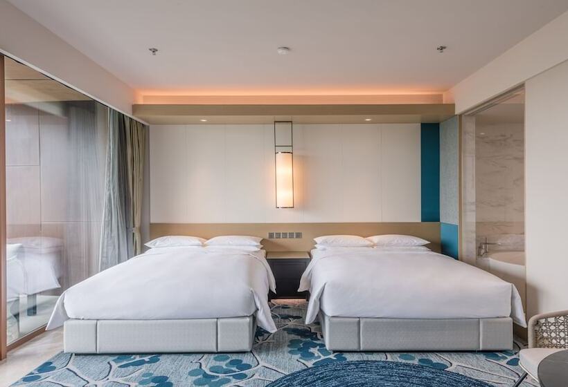 Номер Стандарт 2 Двуспальные Кровати, Renaissance Suzhou Taihu Lake