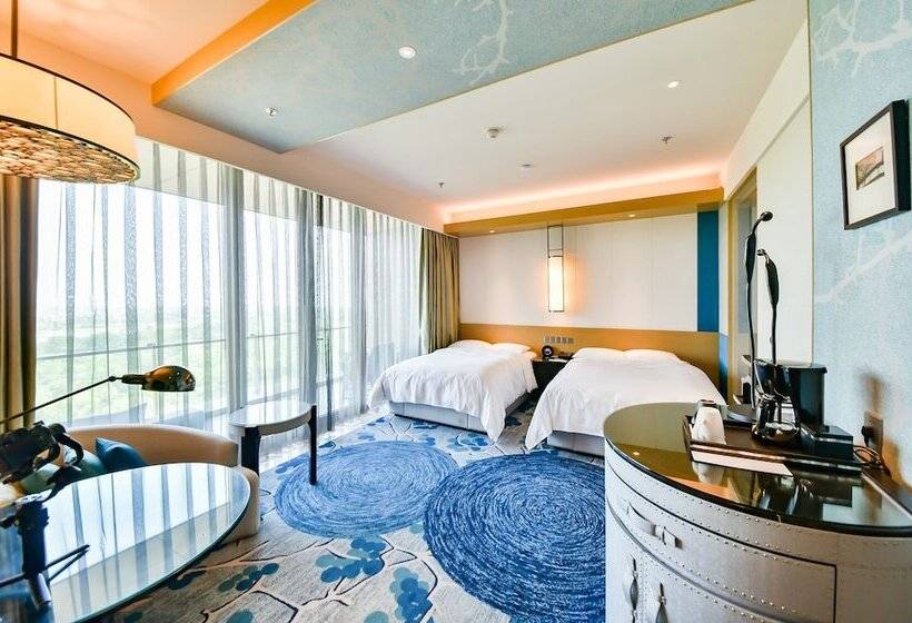 Quarto Estandar 2 Camas Casal, Renaissance Suzhou Taihu Lake
