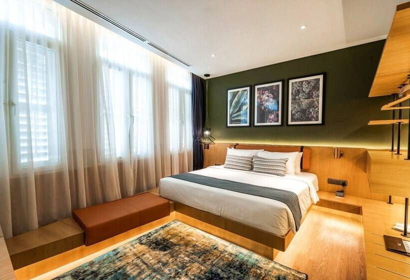 Люкс Deluxe 2 Спальни, Macalister Hotel Managed By The Ascott Limited