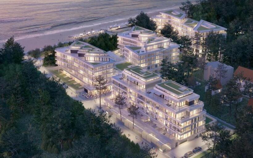 Апартаменты Deluxe 1 Спальня, Dune Resort Mielno   B