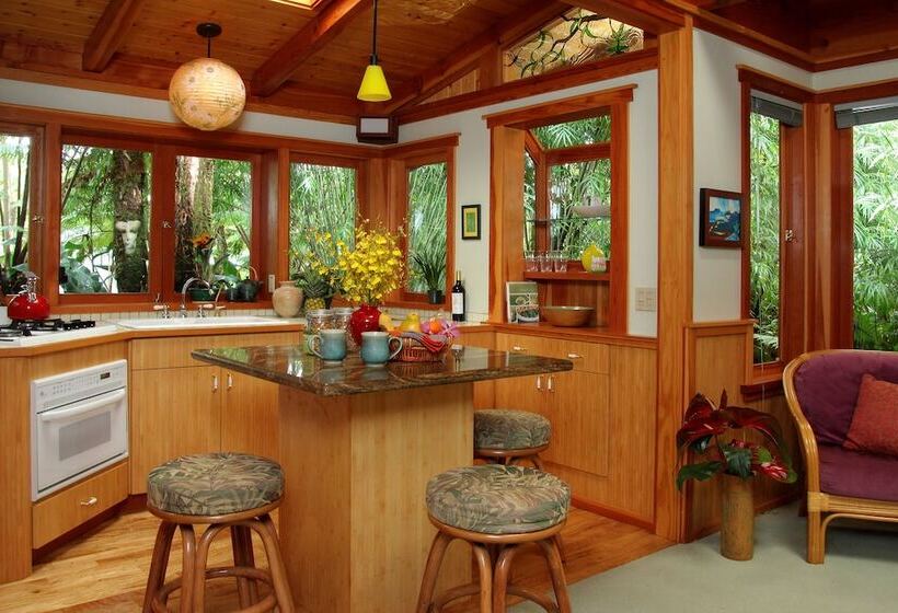 Дом 1 Спальня, Volcano Rainforest Retreat