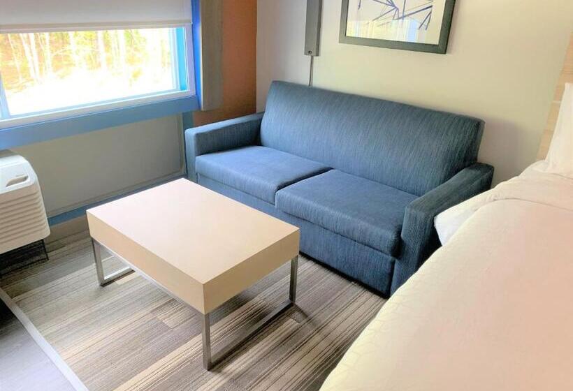 带大床的套房, Holiday Inn Express & Suites   Wilmington West   Medical Park, An Ihg