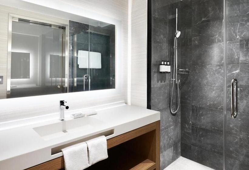 اتاق استاندارد با تخت بزرگ, Ac Hotel By Marriott Houston Downtown