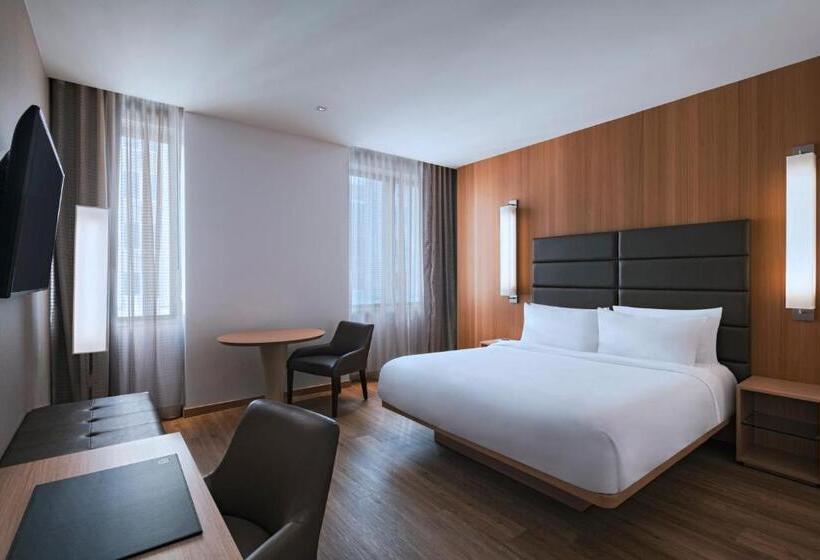 اتاق استاندارد با تخت بزرگ, Ac Hotel By Marriott Houston Downtown
