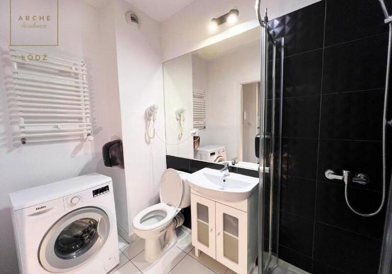 Апартаменты 2 Спальни, Arche Residence łódź