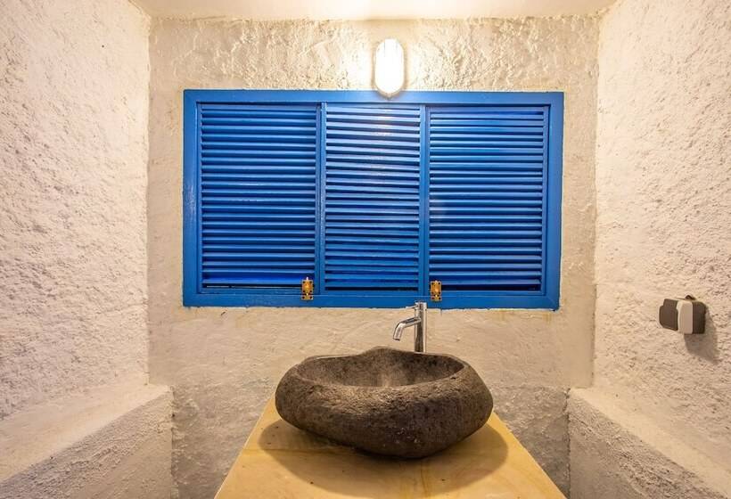 Quarto Deluxe com Sacada, Santorini Beach Resort