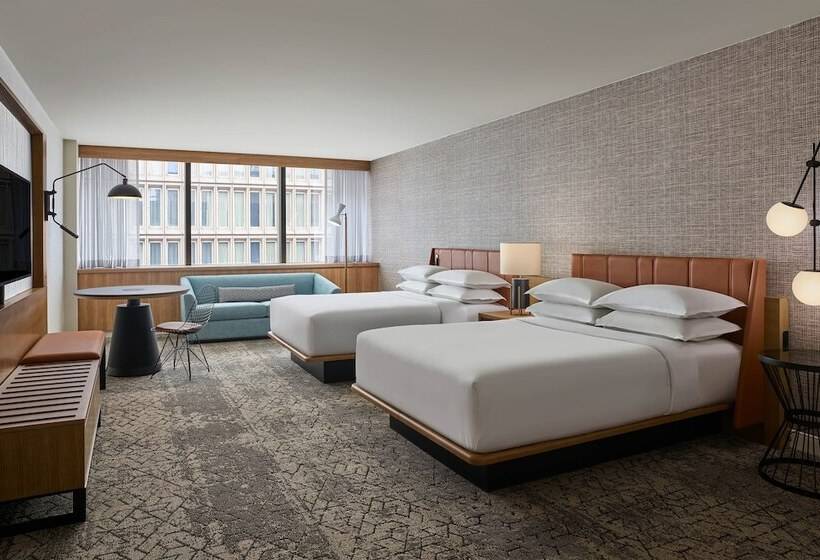 חדר סטנדרט שתי מיטות זוגיות, Sheraton Denver Downtown