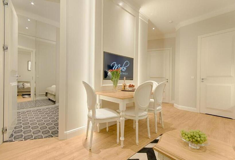 Апартаменты 1 Спальня с Балконом, Apartamenty Molo Residence