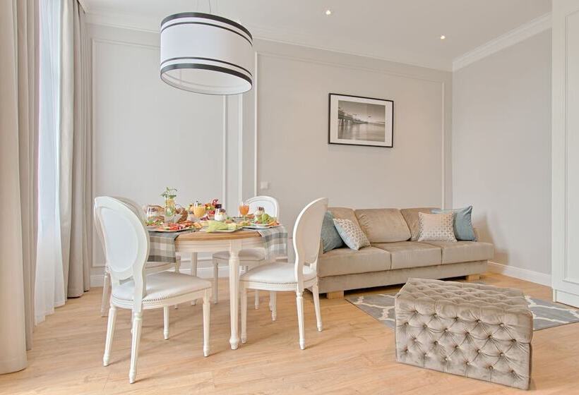 Апартаменты 1 Спальня с Балконом, Apartamenty Molo Residence