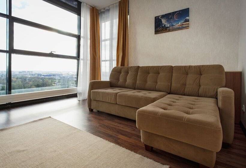 Apartamento Deluxe 1 Dormitório, Panoramic Apartments S16