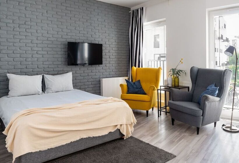 חדר סטודיו סטנדרד, Apartamenty Wroc Kurkowa 14