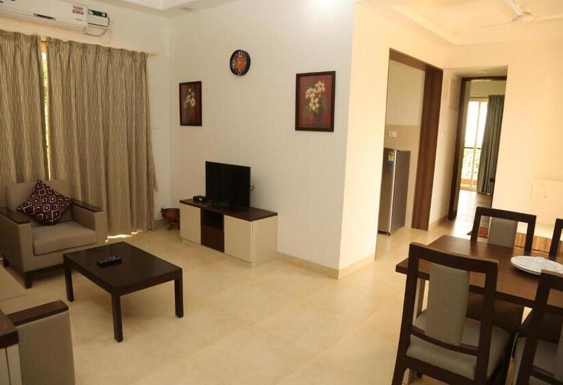 Люкс 2 Спальни, La Vida Studio Inn Baga  Goa  By Lords Hotels And Resorts