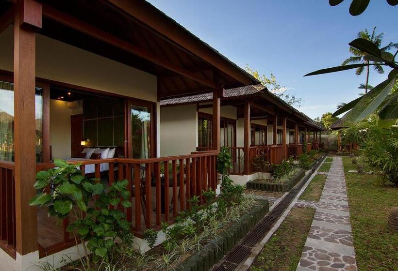 Апартаменты 2 спальни Вид на Бассейн, Samata Village Gili Air