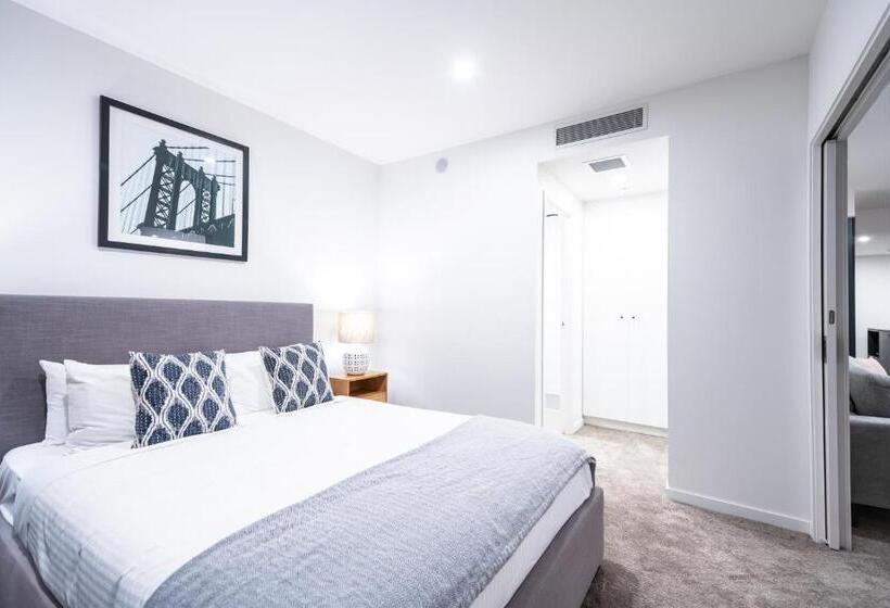 2 베드룸 이그제큐티브 아파트, Opera Apartments South Brisbane