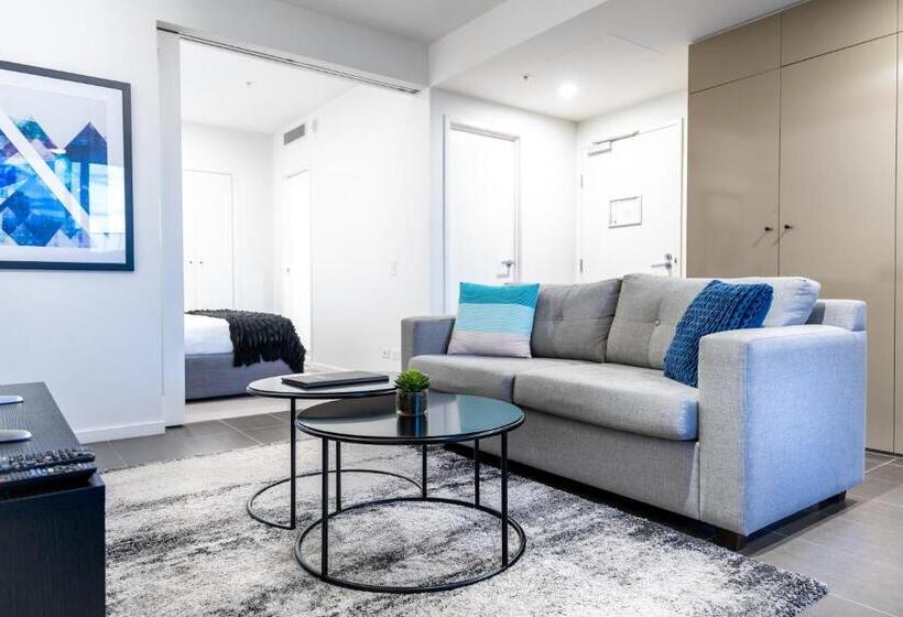 침실 1개 전망 아파트, Opera Apartments South Brisbane