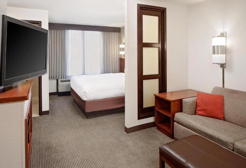 带大床的标准间, Hyatt Place Ontario/rancho Cucamonga