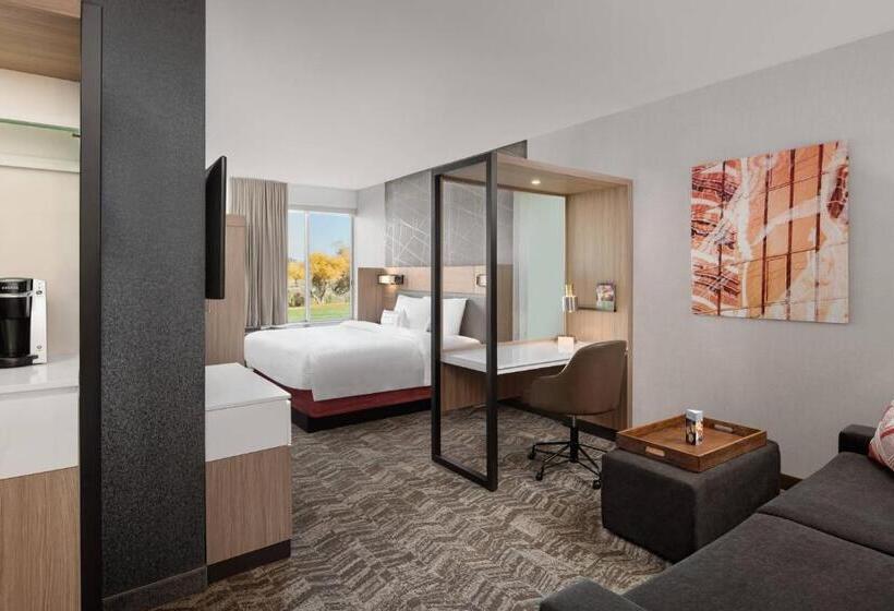 キングサイドベッドのスタンダードワンルーム, Springhill Suites By Marriott St. George Washington