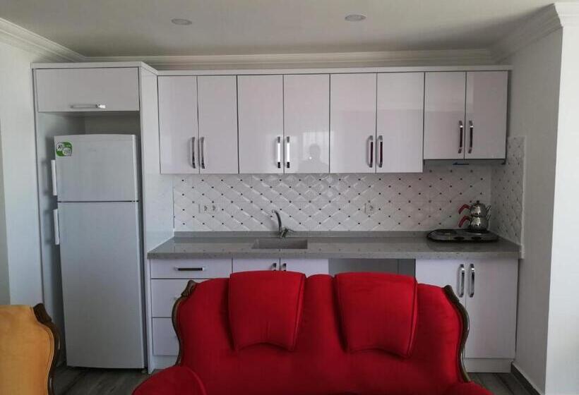 Апартаменты 1 Спальня с Террасой, çi̇çek Apart Otel