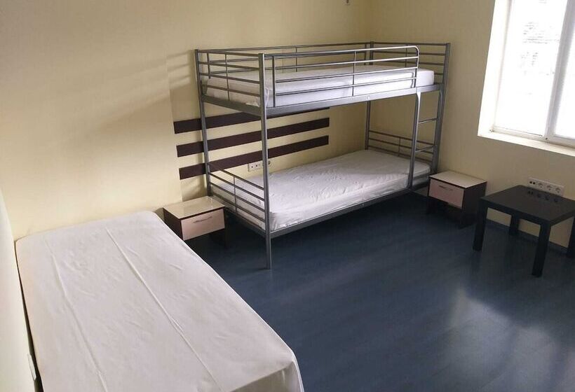تختخواب در اتاق مشترک, Happy Hostel